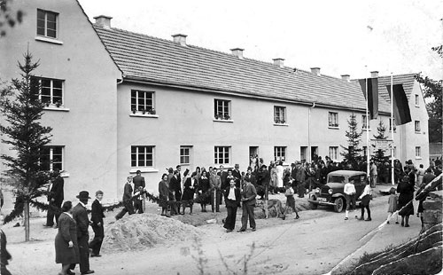 1949: Unsere erstes Wohnhaus in der Adelshofer Strasse